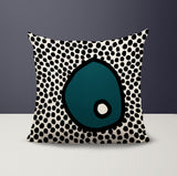 Frida Abstract Square Indoor/Outdoor Throw Pillow