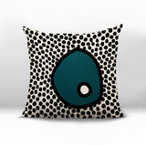 Frida Abstract Square Indoor/Outdoor Throw Pillow