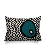 Frida Abstract Reversible Indoor/Outdoor Rectangular Pillow