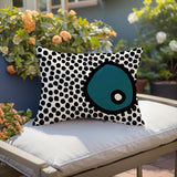 Frida Abstract Reversible Indoor/Outdoor Rectangular Pillow