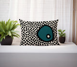 Frida Abstract Reversible Indoor/Outdoor Rectangular Pillow