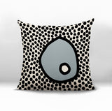 Frida Abstract Square Indoor/Outdoor Throw Pillow