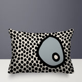 Frida Abstract Reversible Indoor/Outdoor Rectangular Pillow