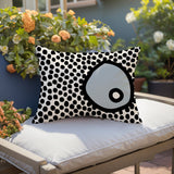 Frida Abstract Reversible Indoor/Outdoor Rectangular Pillow
