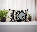 Frida Abstract Reversible Indoor/Outdoor Rectangular Pillow