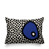 Frida Abstract Reversible Indoor/Outdoor Rectangular Pillow