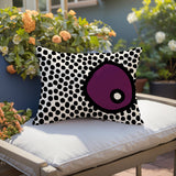 Frida Abstract Reversible Indoor/Outdoor Rectangular Pillow