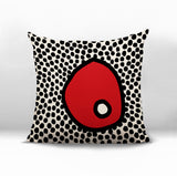 Frida Abstract Square Indoor/Outdoor Throw Pillow