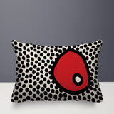 Frida Abstract Reversible Indoor/Outdoor Rectangular Pillow