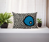 Frida Abstract Reversible Indoor/Outdoor Rectangular Pillow