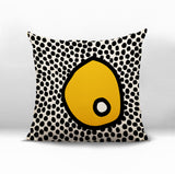 Frida Abstract Square Indoor/Outdoor Throw Pillow