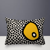 Frida Abstract Reversible Indoor/Outdoor Rectangular Pillow