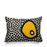Frida Abstract Reversible Indoor/Outdoor Rectangular Pillow
