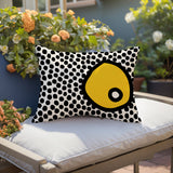 Frida Abstract Reversible Indoor/Outdoor Rectangular Pillow