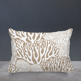 Frogatty Coral Reef Lumbar Indoor/Outdoor Throw Pillow