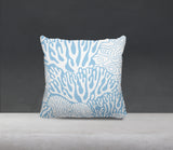 Frogatty Coral Reef Square Indoor/Outdoor Throw Pillow