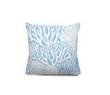 Frogatty Coral Reef Square Indoor/Outdoor Throw Pillow