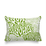 Frogatty Coral Reef Lumbar Indoor/Outdoor Throw Pillow
