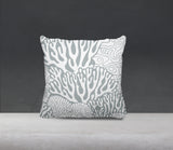 Frogatty Coral Reef Square Indoor/Outdoor Throw Pillow