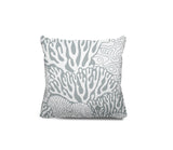 Frogatty Coral Reef Square Indoor/Outdoor Throw Pillow