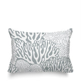 Frogatty Coral Reef Lumbar Indoor/Outdoor Throw Pillow