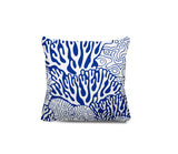 Frogatty Coral Reef Square Indoor/Outdoor Throw Pillow