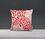Frogatty Coral Reef Square Indoor/Outdoor Throw Pillow