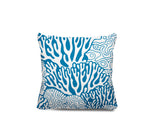 Frogatty Coral Reef Square Indoor/Outdoor Throw Pillow