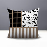 Froza Abstract Reversible Indoor/Outdoor Square Pillow