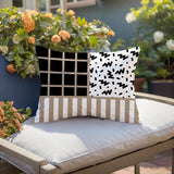 Froza Abstract Reversible Indoor/Outdoor Rectangle Pillow
