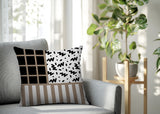 Froza Abstract Reversible Indoor/Outdoor Rectangle Pillow