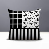 Froza Abstract Reversible Indoor/Outdoor Square Pillow