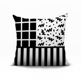 Froza Abstract Reversible Indoor/Outdoor Square Pillow