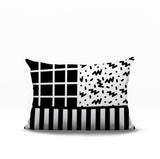 Froza Abstract Reversible Indoor/Outdoor Rectangle Pillow