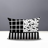 Froza Abstract Reversible Indoor/Outdoor Rectangle Pillow