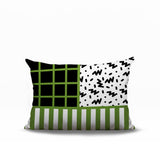 Froza Abstract Reversible Indoor/Outdoor Rectangle Pillow