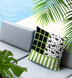 Froza Abstract Reversible Indoor/Outdoor Rectangle Pillow