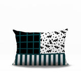 Froza Abstract Reversible Indoor/Outdoor Rectangle Pillow
