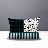 Froza Abstract Reversible Indoor/Outdoor Rectangle Pillow