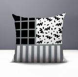 Froza Abstract Reversible Indoor/Outdoor Square Pillow