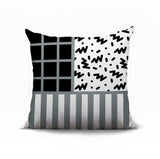 Froza Abstract Reversible Indoor/Outdoor Square Pillow