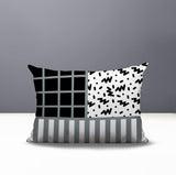 Froza Abstract Reversible Indoor/Outdoor Rectangle Pillow
