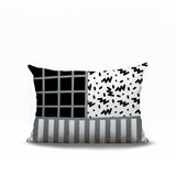 Froza Abstract Reversible Indoor/Outdoor Rectangle Pillow