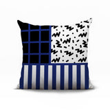 Froza Abstract Reversible Indoor/Outdoor Square Pillow