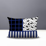 Froza Abstract Reversible Indoor/Outdoor Rectangle Pillow