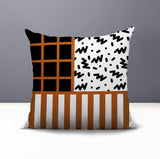 Froza Abstract Reversible Indoor/Outdoor Square Pillow