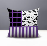 Froza Abstract Reversible Indoor/Outdoor Square Pillow