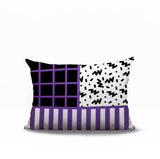 Froza Abstract Reversible Indoor/Outdoor Rectangle Pillow