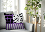 Froza Abstract Reversible Indoor/Outdoor Square Pillow