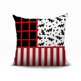 Froza Abstract Reversible Indoor/Outdoor Square Pillow